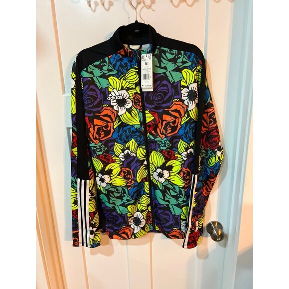 Adidas Floral Jacket - Picture 1 of 7